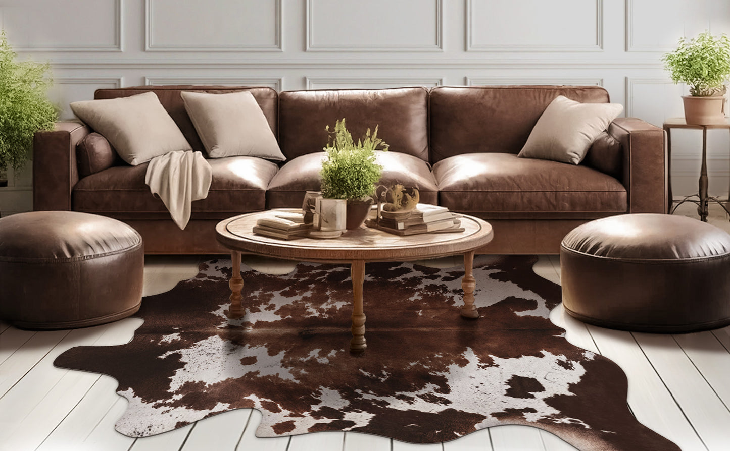 KINOGIC-Imitation Cowhide Carpet